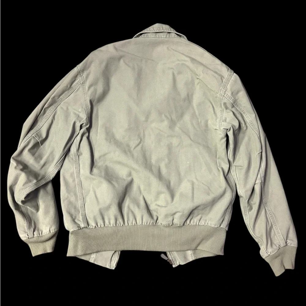 Carhartt Olive Bomber Jacket - Picture 3 of 4